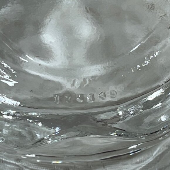 VTG Set of 8 Clear Glass Crab Shaped Baking Dishes Shells Ramekins 5.75"x3" - Picture 10 of 13